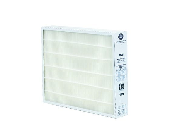 Air filter with MERV rating